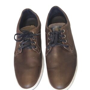 Bullboxer‎ Delany Mens Brown Leather Sneakers Low Top Lace Up Shoes Size 11 44